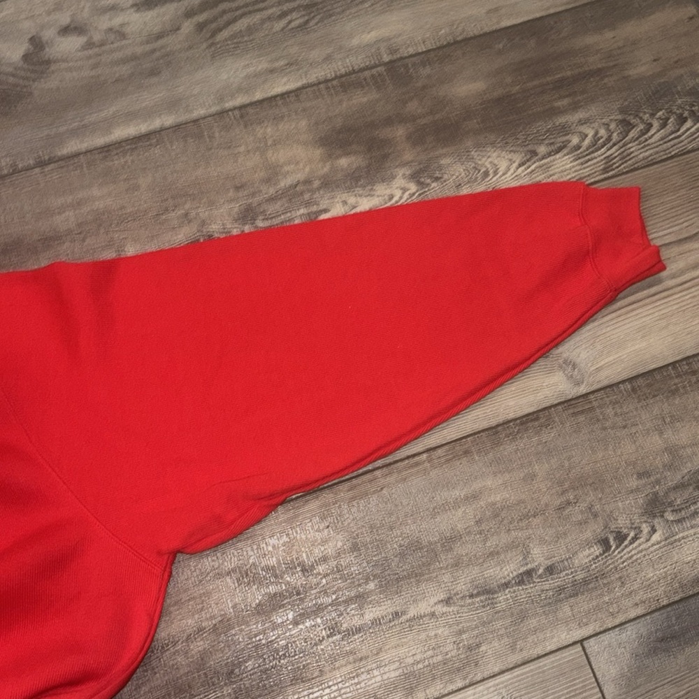 Façonnable Red Crewneck Sweater Size Large - Picture 5 of 6